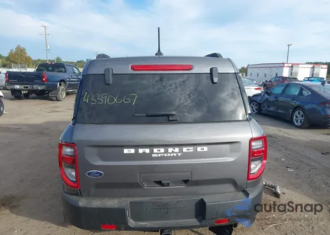 2023 Ford Bronco Sport Big Bend из США, поврежденный, VIN 3FMCR9B61PRD35122